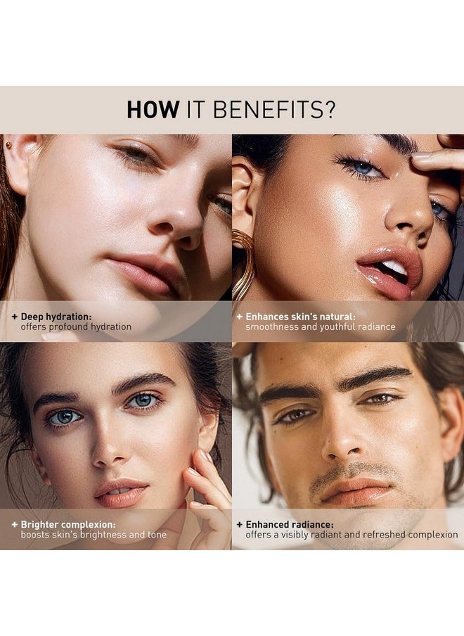 Aiwei Face Serum Set - Includes Vitamin C Serum, Retinol Serum & Hyaluronic Acid Serum - Improve Skin Texture, Glow & Hydration - Day and Night Serums for All Skin Types