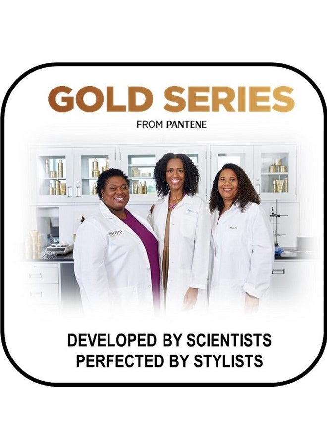 Pantene Gold Series from Sulfate Free Deep Hydrating with Argan Oil for Curly Coily Hair, Co-Wash, 15.2 Fl Oz (Packaging May Vary)