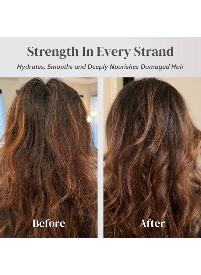 Orising Hydrating Hair Mask for Dry Hair - Made in Italy - Hair Treatment for Dry Damaged Hair - Virgin Coconut Oil & Oat Deep Conditioner for Dry Damaged Hair (8.45 Oz)