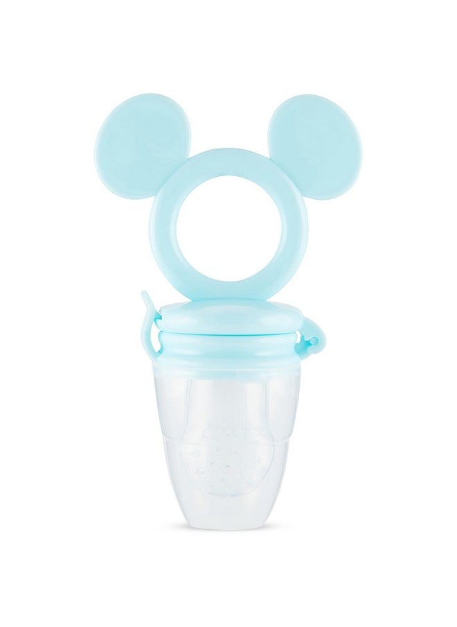 Mickey And Minnie Teether With Fruit Feeder - Safe And Durable Design For Soothing Your Baby'S Teething Pains