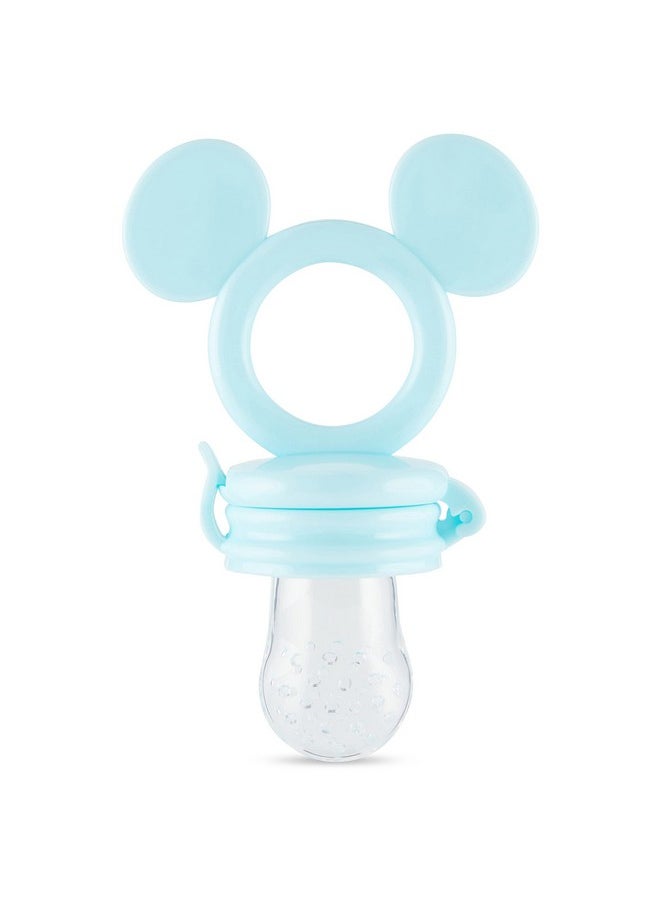 Mickey And Minnie Teether With Fruit Feeder - Safe And Durable Design For Soothing Your Baby'S Teething Pains