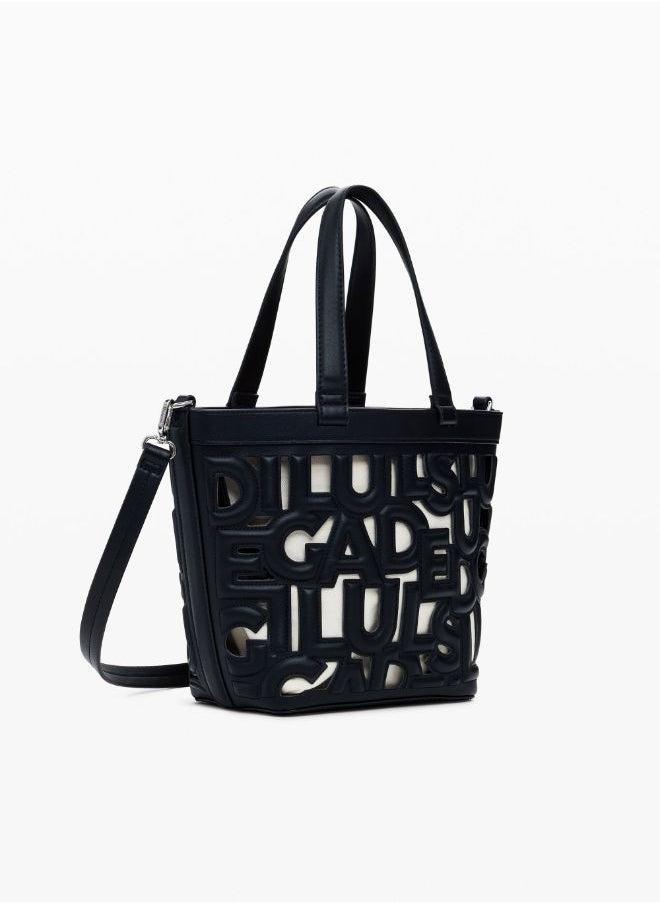 Small Perforated Letters Bag