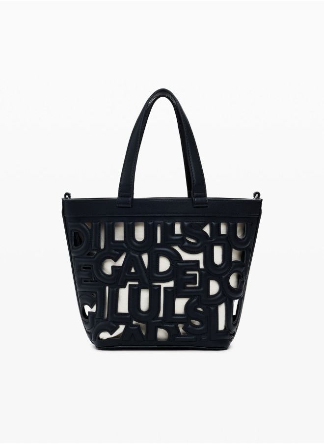 Small Perforated Letters Bag