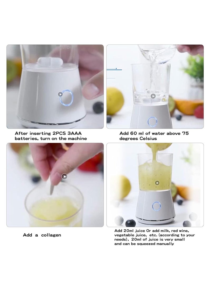 Face Cream Maker DIY Face Mask Maker, Natural Fruit and Vegetable Mask Making Machine Skin Care Beauty Tools Automatic Timing Function