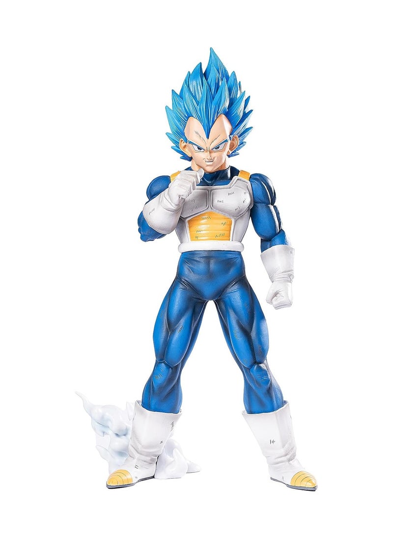 Vegeta Statue Statue DBZ Super Saiyan Blue Series Birthday Gift PVC 11 inch