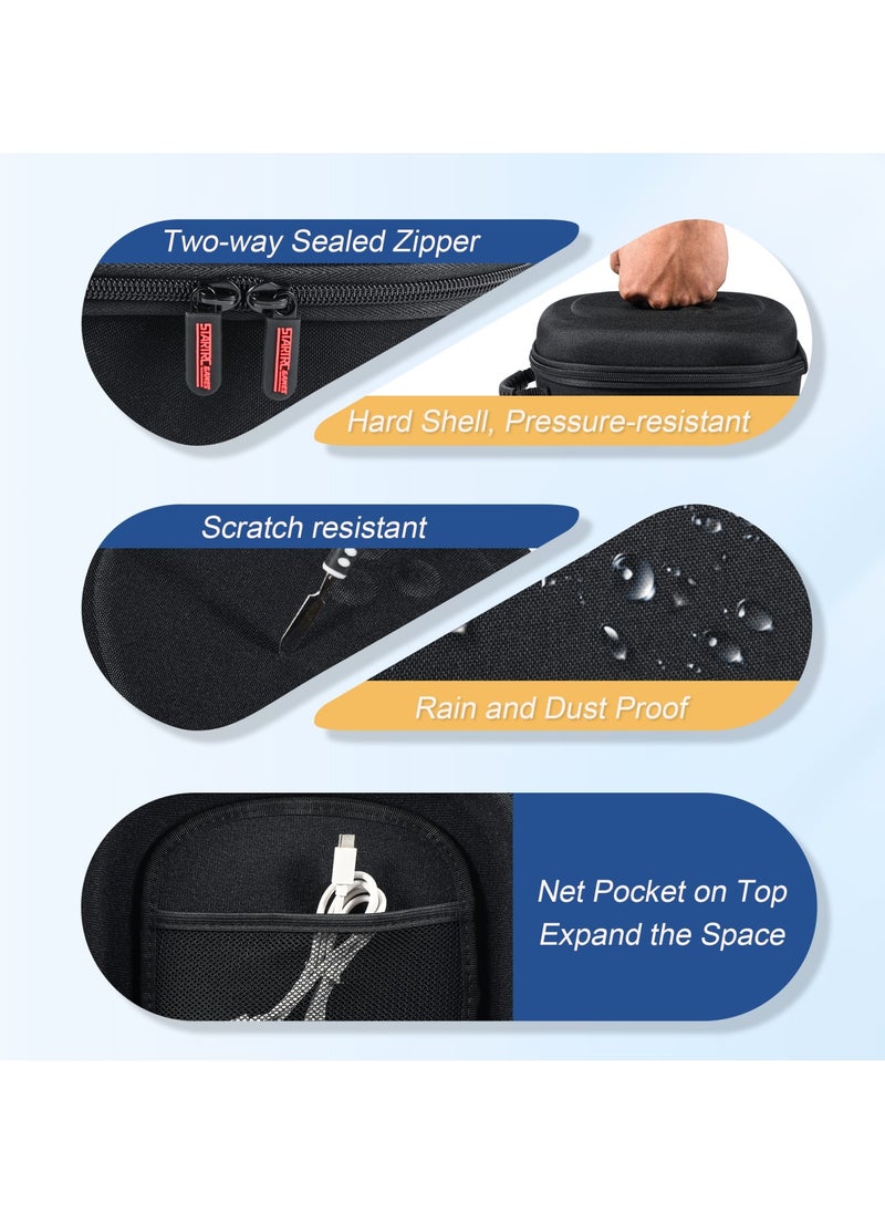 Quest 3S translucent storage bag Portable Portable Meta Quest 3 S Accessory Storage box