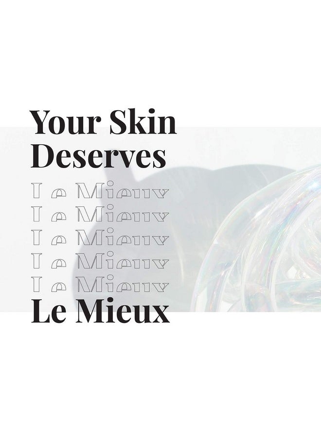 Le Mieux Hyaluronic Shea Mask - Hydrating Cream Mask for Dry & Mature Skin with Shea Butter & Botanical Extracts, Hyaluronic Acid Facial Mask with No Parabens or Sulfates (2 oz / 60 ml)