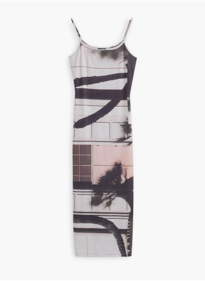 Urban Landscape Slip Dress