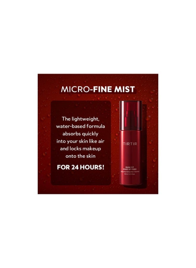 TIRTIR Mask Fit Make Up Fixer 80ml Pack of 2