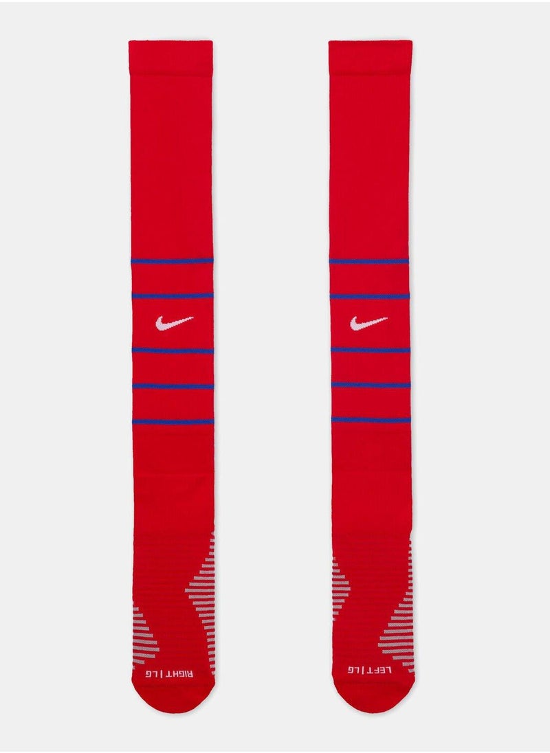 Men's France Strike Home Football Over-The-Calf Socks