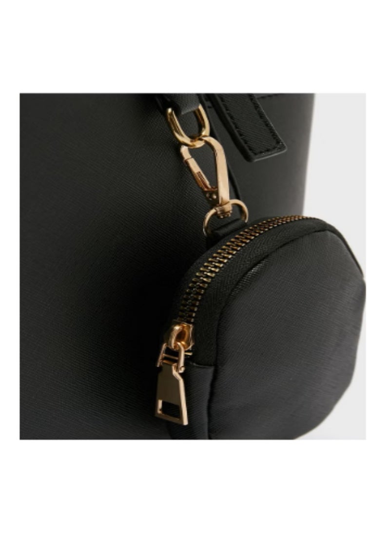 4 In 1 Handbag Set With Tote, Crossbody, Pouch And Cardholder