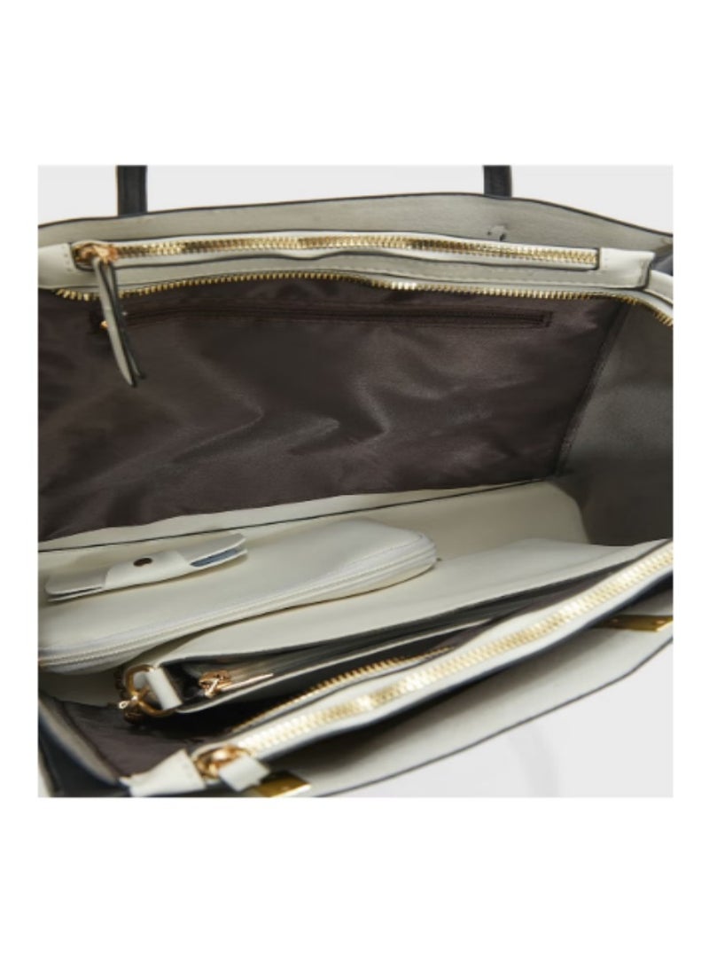 4 Piece Tote Handbag Luggage Set