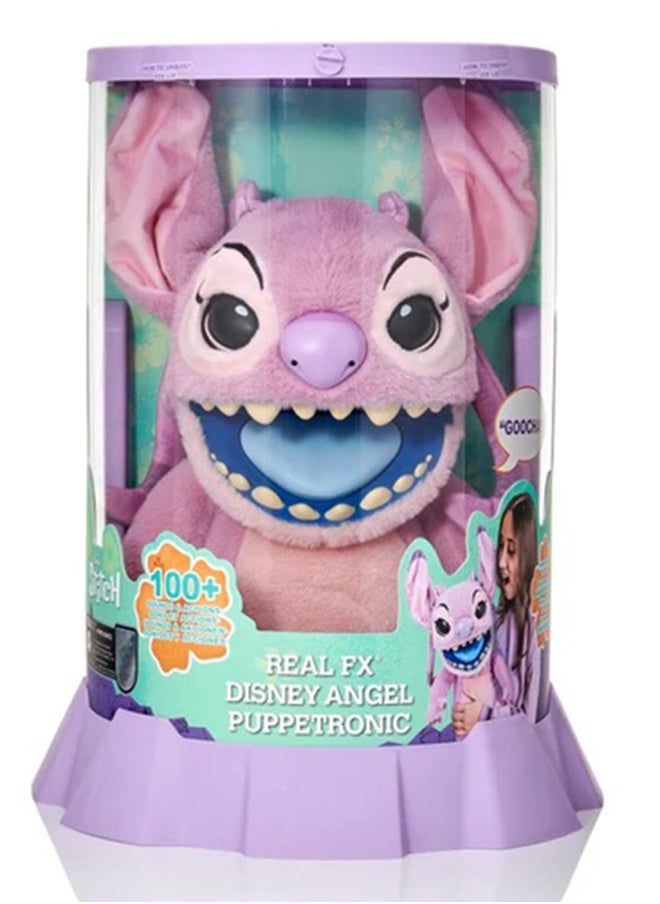 Stitch Realfx Angel Puppetronic  Plush