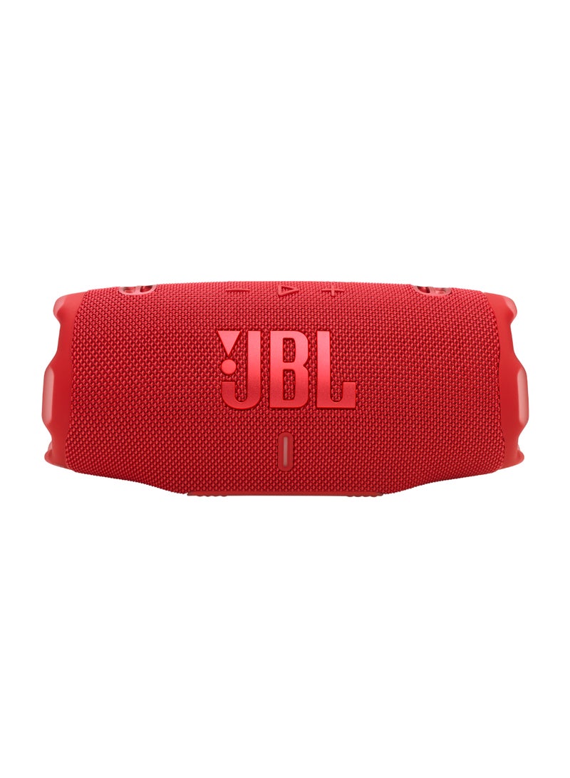 Charge 6 - Portable Waterproof And Drop-Proof Bluetooth Speaker With Built-In Power Bank, Multi-Speaker Connection Via Auracast, Up To 28 Hours Playtime, Fast Charging, And Powerful Sound Red