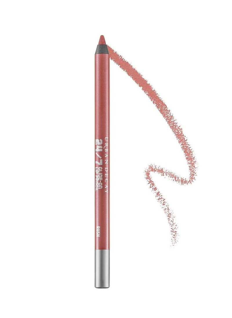 Urban Decay 24/7 Glide-On Waterproof LIP PENCIL 69 pink-mauve w/soft pearl 0.04 oz/ 1.2 g