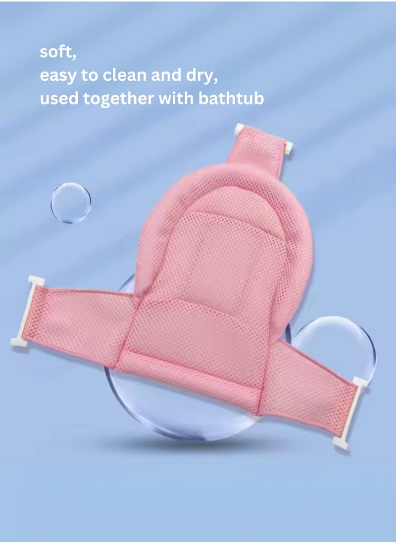 Soft Baby Bath Cushion - Polyester Bathing Support for Babies - 64x55cm, Easy Care