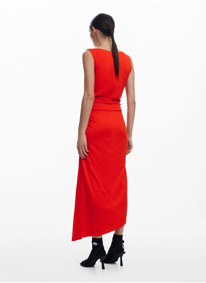 Orchid Asymmetrical Dress