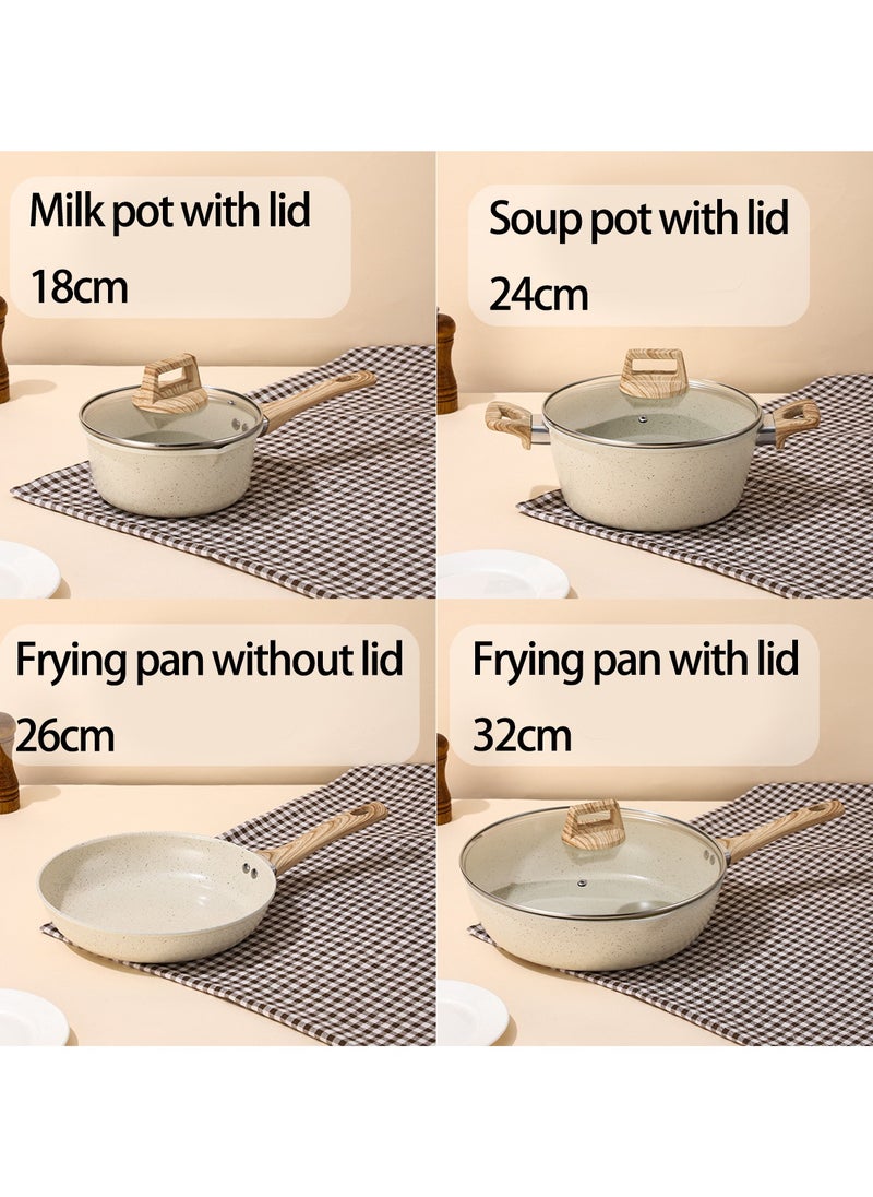 Cookware Set 7-Piece Cook Non-Stick Cookware Set