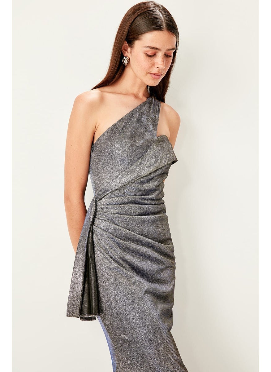 Cut Out Shimmer Dress