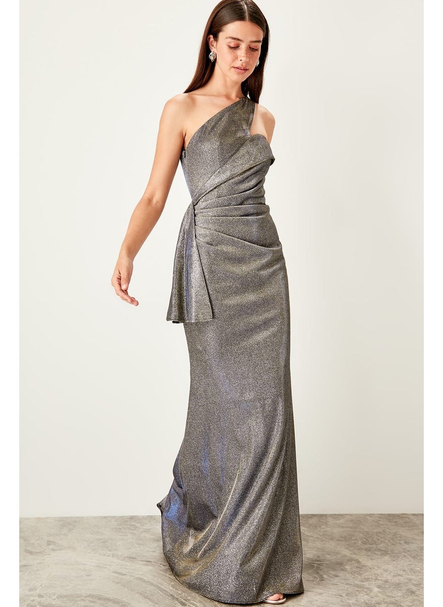 Cut Out Shimmer Dress