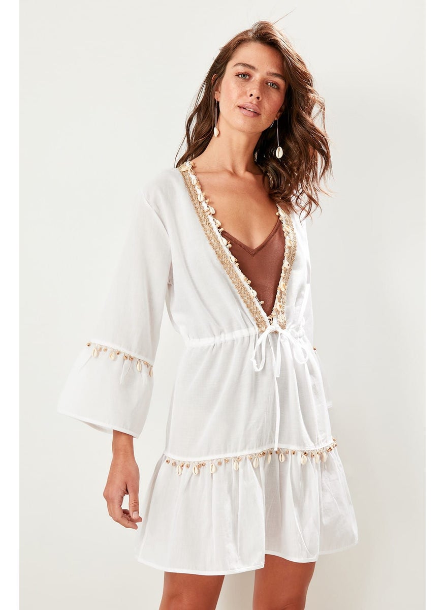 Shell Detail Dress