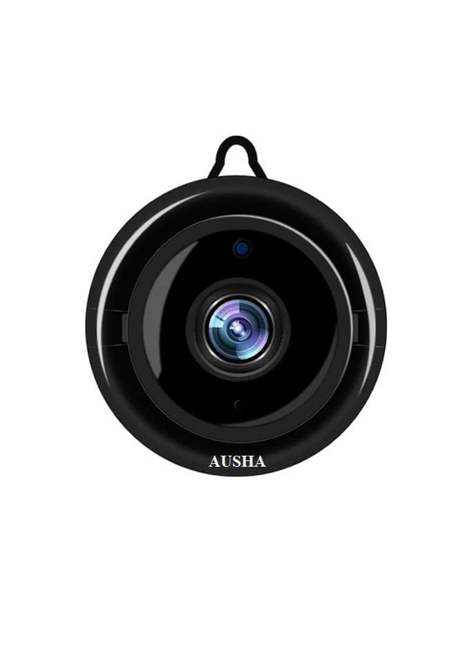 AUSHA®Full HD Wireless CCTV Camera with Night Vision, Smart Motion Detection, Mobile Connection,Two Way Audio