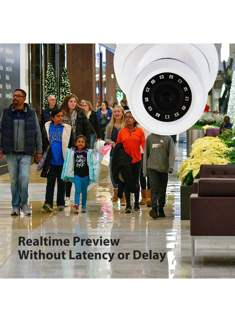 CP PLUS 2.4MP Full HD IR Dome Night Vision Camera, 3.6mm- 1080p CP-VAC-D24L2-V3