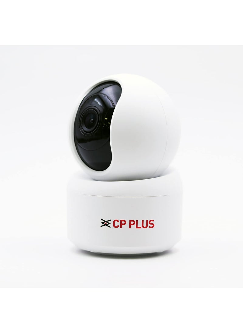CP PLUS 4MP Quad HD Smart Wi-fi CCTV Camera | 2-Way Talk | 360° Pan & Tilt | Built-in Siren| Echo Cacellation Mode| Suports Sound Detection | IR Distance 15Mtr | SD Card (Up to 256 GB) | CP-E45A
