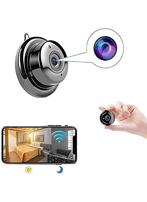 AUSHA® Security CCTV Camera for Home,1080P Smart Camera with Audio and Video,WiFi, Night Vision, Smart Motion Detection (C2 CCTV)