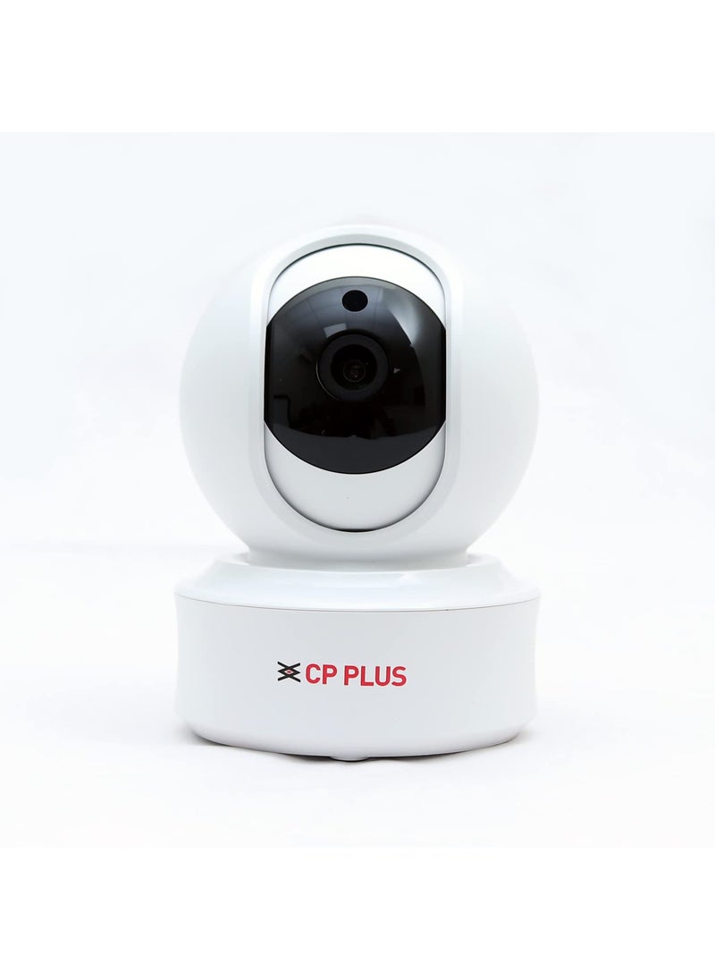 (Refurbished) CP PLUS 5 MP Resolution Smart Wi-fi Ai CCTV Camera | 2 Way Talk | Human Body Detection & Motion Tracking Alert | Supports Vehicle & Crossline Detection Powered by Ai | Advanced Night Vision | CP-E51AR