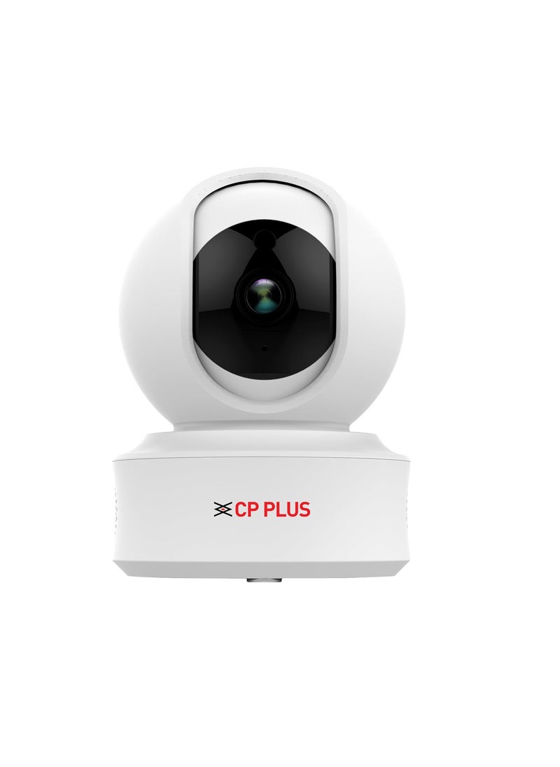 CP PLUS 8 MP Resolution Smart Wi-fi Ai CCTV Camera | 2 Way Talk | Human Body Detection & Motion Tracking Alert | Supports Vehicle & Crossline Detection Powered by Ai | Advanced Night Vision | CP-E81AR