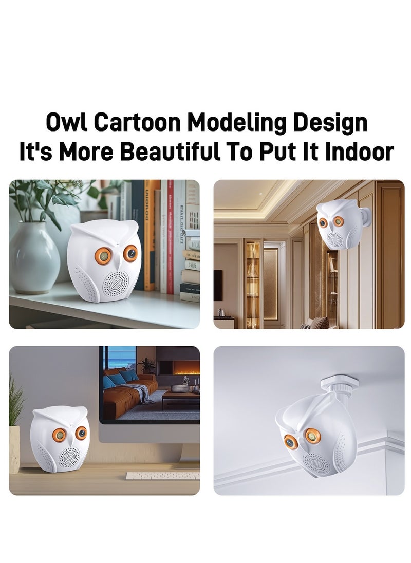 Rubo Safe Live WIFI Camera 2K 2.8mm Large Aperture and 6P Lens Enhanced Color Night Vision in Low Light AI Human Detection. Full Home Protection Fast- Forward Playback Speed.