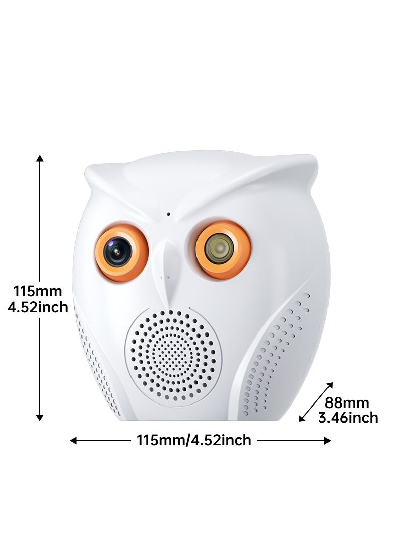 Rubo Safe Live WIFI Camera 2K 2.8mm Large Aperture and 6P Lens Enhanced Color Night Vision in Low Light AI Human Detection. Full Home Protection Fast- Forward Playback Speed.