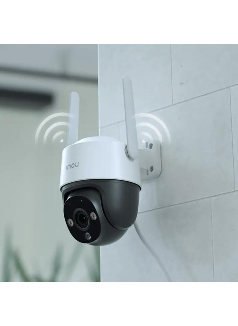 Imou Cruiser 4G SIM Based 1080P 8X Digital Zoom | Pan & Tilt Smart Outdoor CCTV Camera | 360° Coverage | Smart and Active Protection | Color Night Vision | Smart Tracking | Upto 256GB SD Card Storage