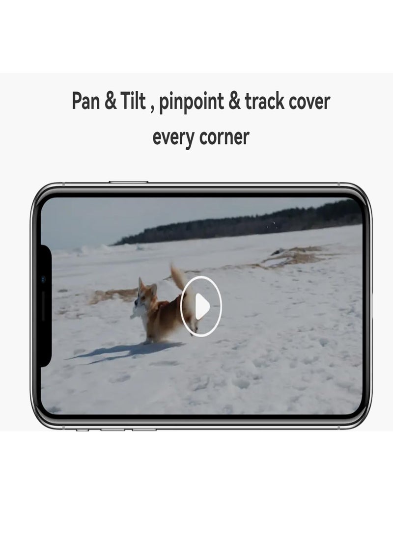 Imou Cruiser 4G SIM Based 1080P 8X Digital Zoom | Pan & Tilt Smart Outdoor CCTV Camera | 360° Coverage | Smart and Active Protection | Color Night Vision | Smart Tracking | Upto 256GB SD Card Storage