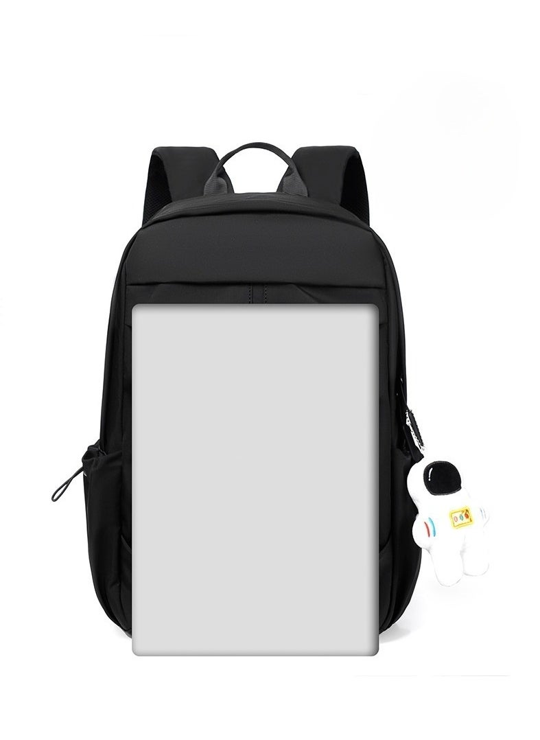 Middle School Student Backpack Men And Women Casual Laptop Bag Fashionable Outdoor Travel Shoulder 31*46*15CM With Pendant