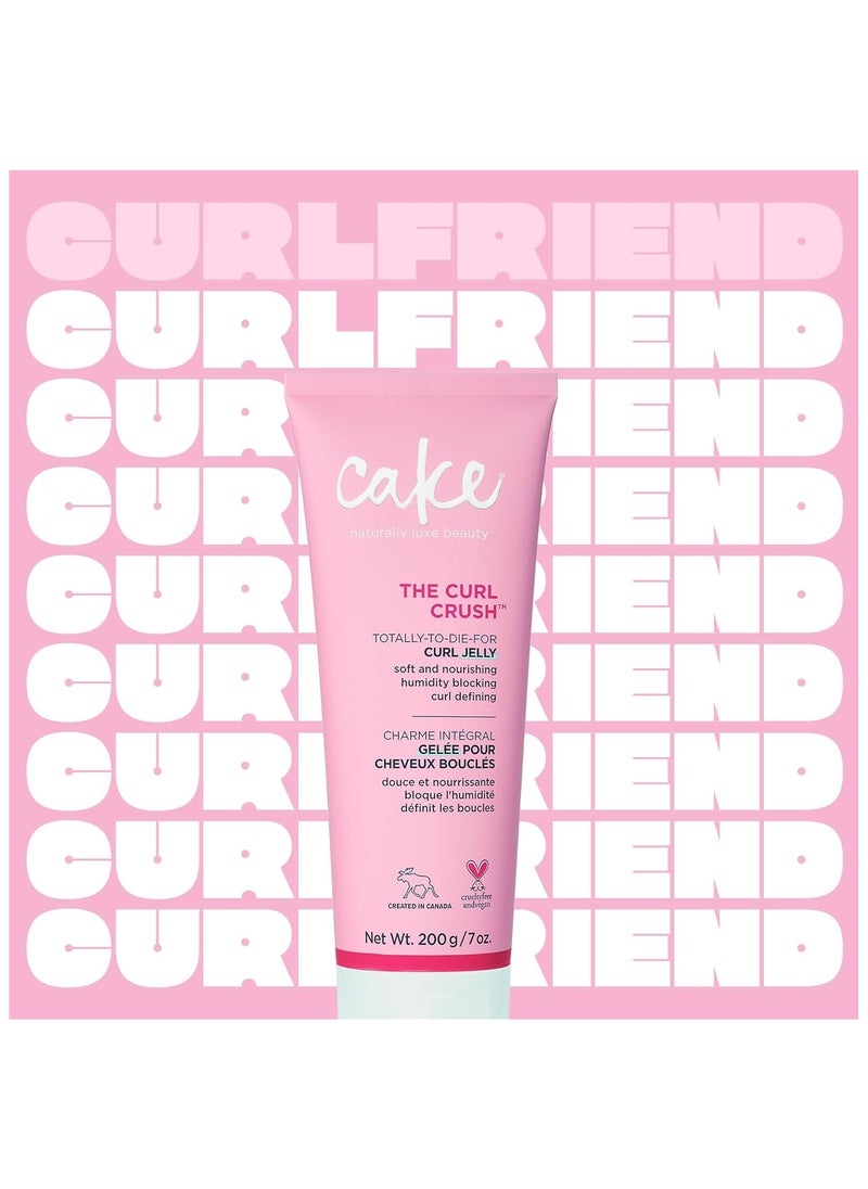 Cake Beauty Curl Jelly, The Curl Crush, Moisturizes & Nourishes Curls 200g