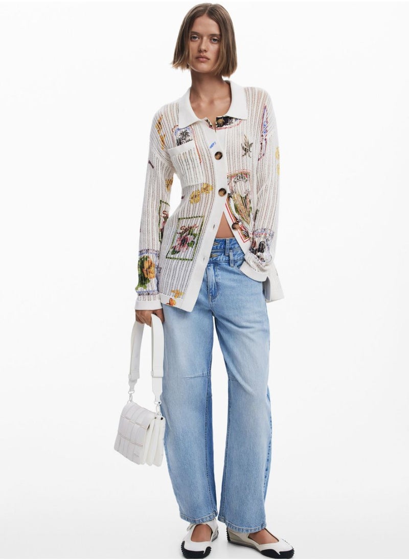 Stamp Cardigan