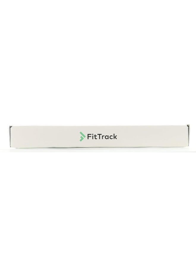 FitTrack Dara Smart BMI Digital Scale - Measure Weight and Body Fat - Most Accurate Bluetooth Glass Bathroom Scale
