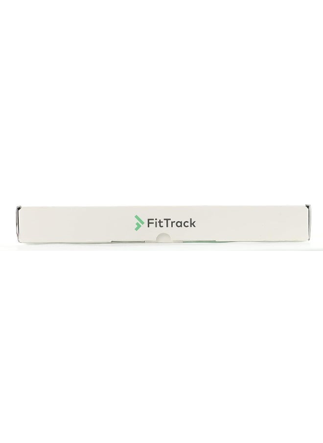 FitTrack Dara Smart BMI Digital Scale - Measure Weight and Body Fat - Most Accurate Bluetooth Glass Bathroom Scale