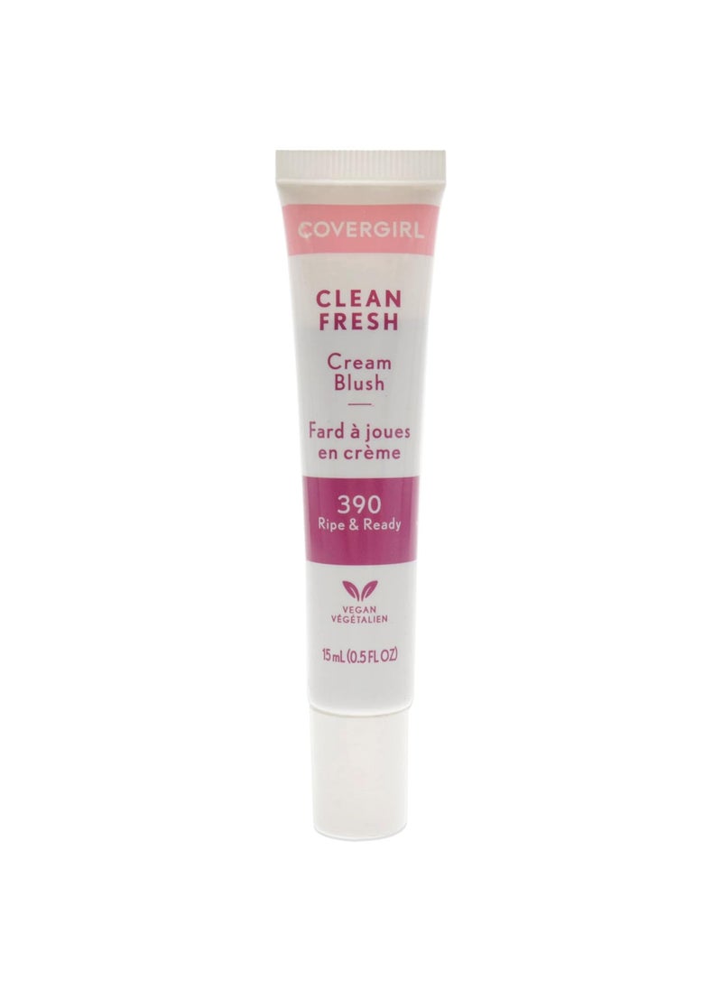 COVERGIRL clean fresh cream blush ripe  ready 1 count 0507 Fl Ounce