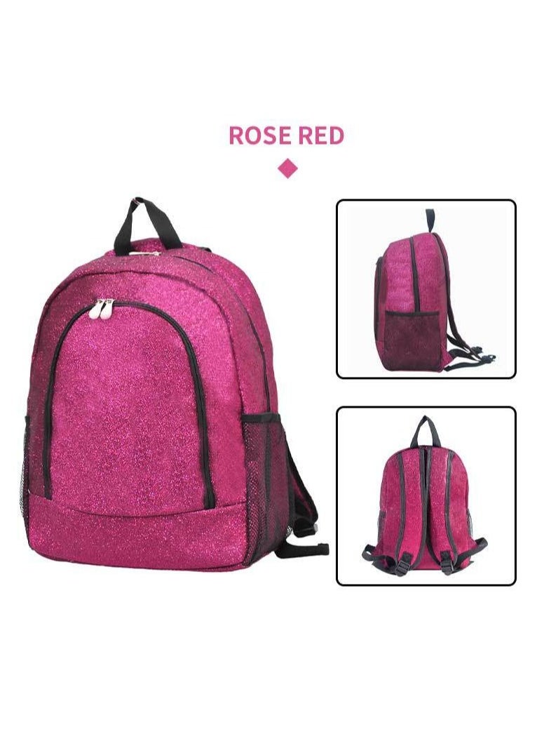 Small Glit Shiny Backpack Large Capacity Student Book Storage Outdoor Travel Personality Backpack 32*42*17.5CM