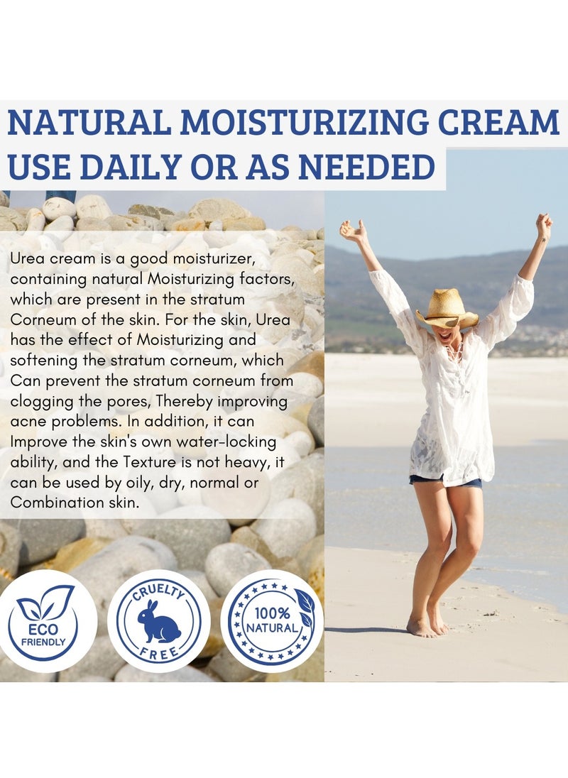 42% Urea Cream Plus 2% Salicylic Acid Cream for Cracked Feet Hands Callus Remover Hand Cream Foot Cream for Cracked Foot Heels Elbows Nails Knees Skin Moisturizer Urea Lotion with Maximum Strength 50G
