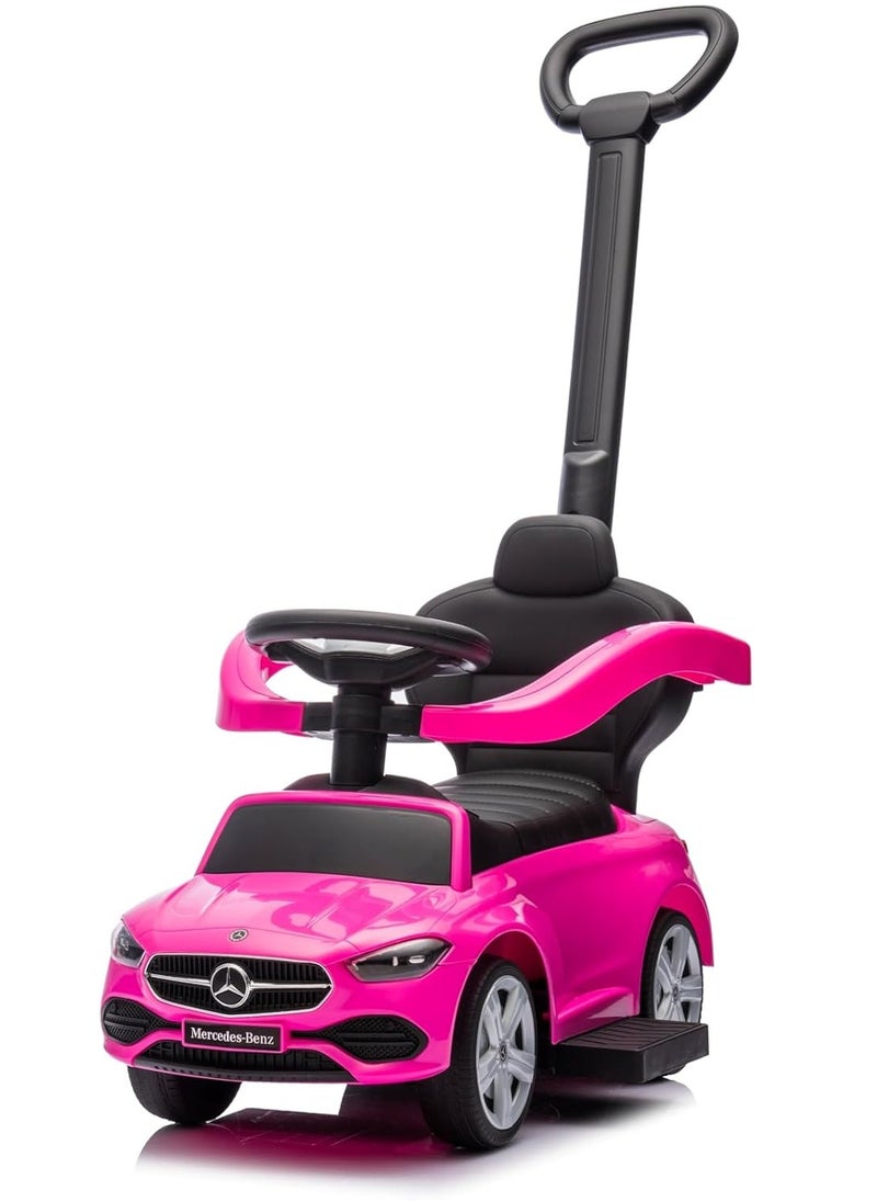 Mercedes-Benz C-Class Push Car - Pink