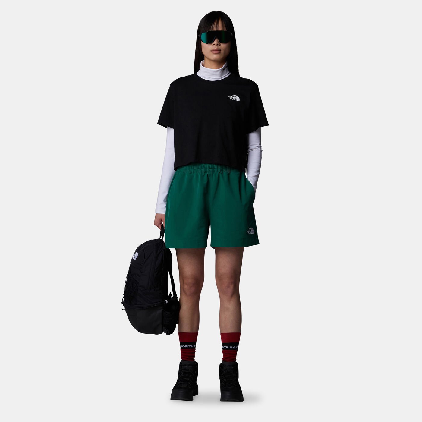 Women’s Simple Dome Crop Top