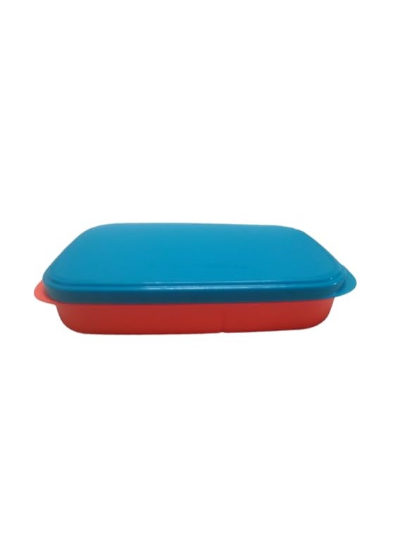 Tupperware Tupin Plastic Lunch Box, 500 ml (10-inch/Medium, Pink)