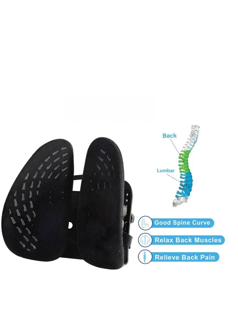 Support Lumbar Pillow for Office Chair, Ergonomic Office Chair Back Cushion for Car
