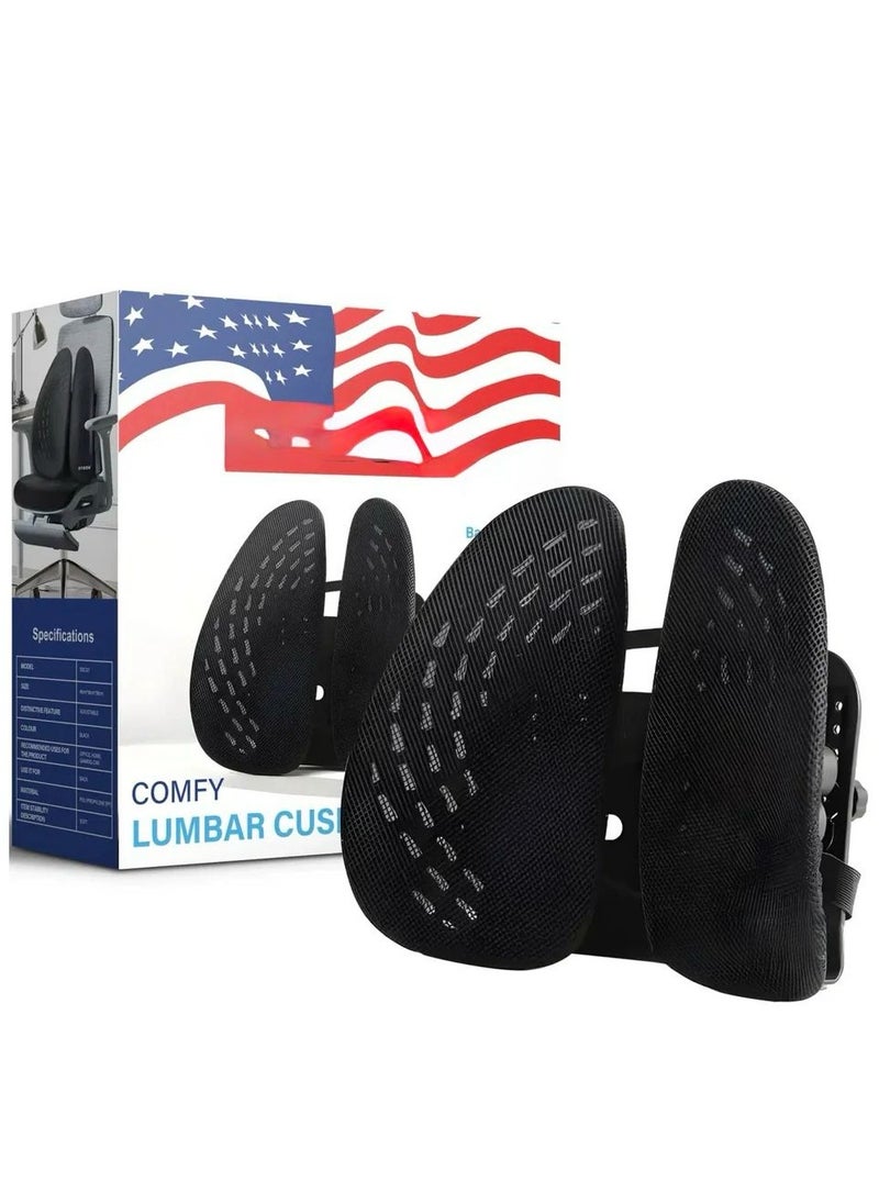 Support Lumbar Pillow for Office Chair, Ergonomic Office Chair Back Cushion for Car