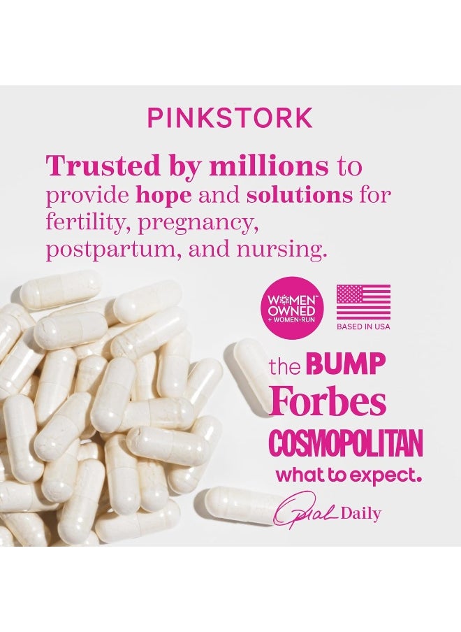 Pink Stork Labor Prep - Evening Primrose Oil Capsules with Red Raspberry Leaf Tea