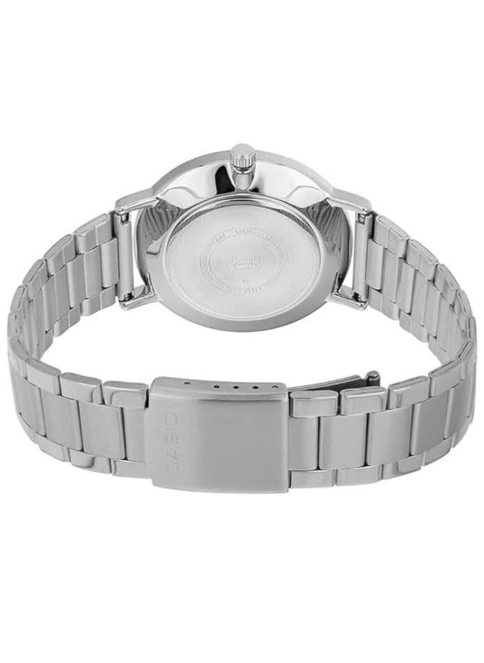 Watches General Lineup Men “Stainless steel band,triple clamp-MTP-VT01DM-7AUDF, Silver, 46 × 40 × 8.2 mm, bracelet